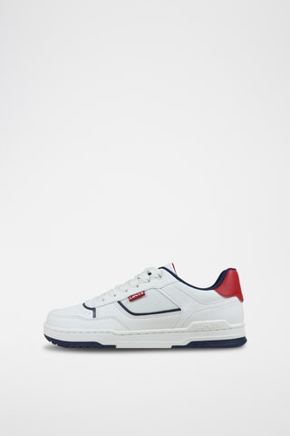 Sneakers John SR - Ecru en Marineblauw