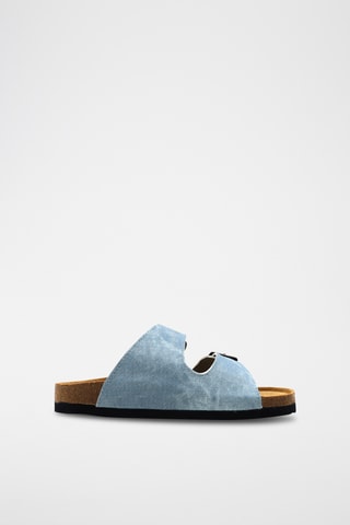 Denim Muiltjes Meeks JR N - Hemelsblauw