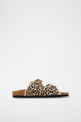 Muiltjes Meeks JR N - Beige en zwart