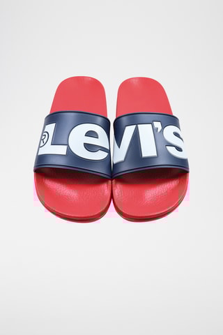 Muiltjes June L - Marineblauw