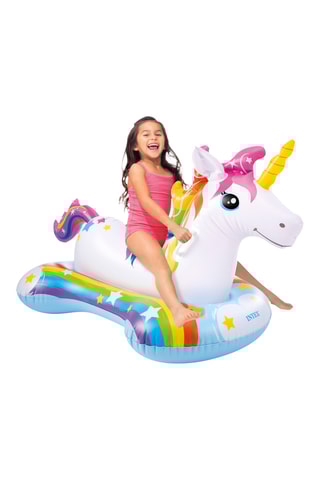 Flotador de unicornio hinchable - Desde 3 años - Hasta 40 kg