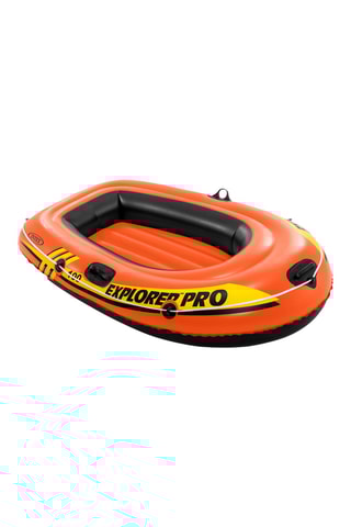 Barca hinchable - Naranja - Desde 6 años - Hasta 80 kg