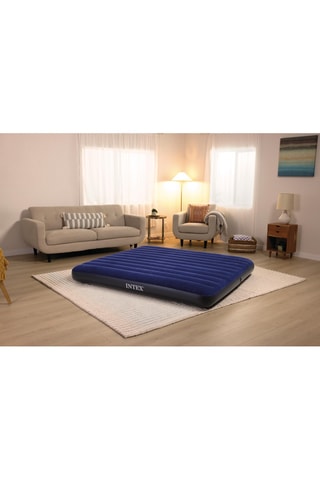 Colchón hinchable - Firmeza alta - Azul ­- Hasta 272 kg