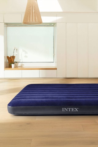 Colchón hinchable - Firmeza alta - Azul ­- Hasta 272 kg