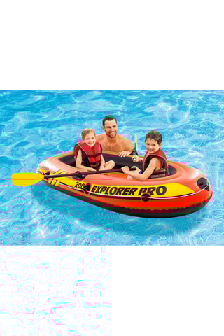 Barca hinchable - Desde 6 años - 2 plazas - Hasta 120 kg