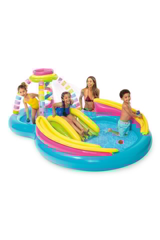 Zona de juego hinchable - Multicolor - Desde 2 años - Hasta 81 kg