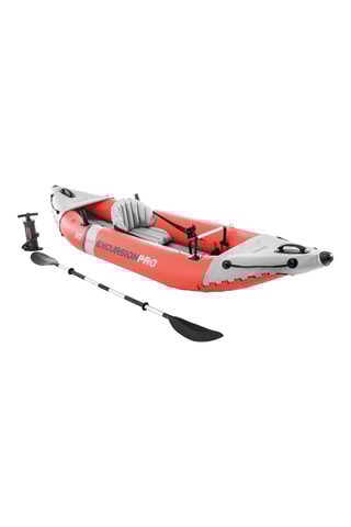 Kayak hinchable Pro K1 - Rojo - Hasta 100 kg