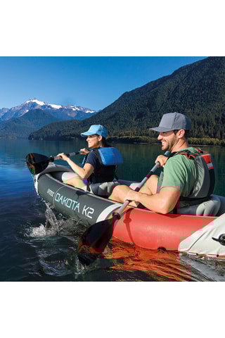 Kayak hinchable Dakota K2 - Gris - 2 plazas - Hasta 180 kg