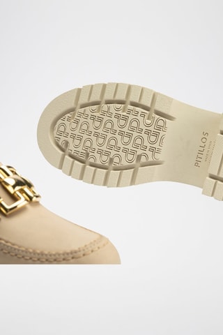 Mocassini in pelle nappa - Beige