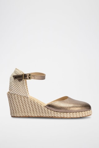 Espadrillas con zeppa - Grigio