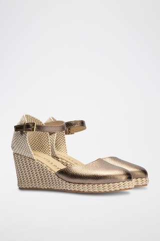 Espadrillas con zeppa - Grigio