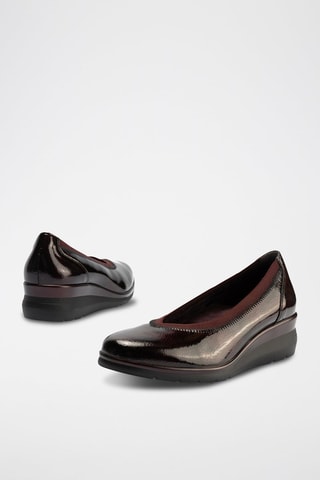 Ballerine in pelle verniciata - Rosso