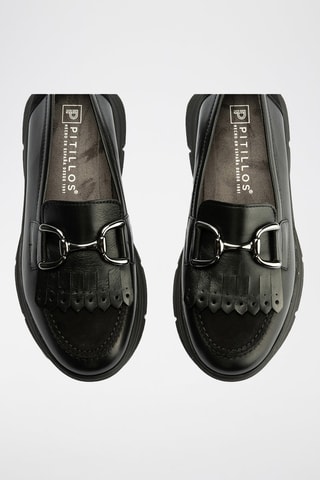 Mocassini in pelle - Nero