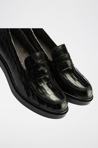 Mocassini in pelle nappa - Nero