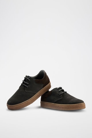 Sneakers in pelle - Nero