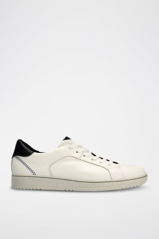 Sneakers in pelle nappa - Bianco