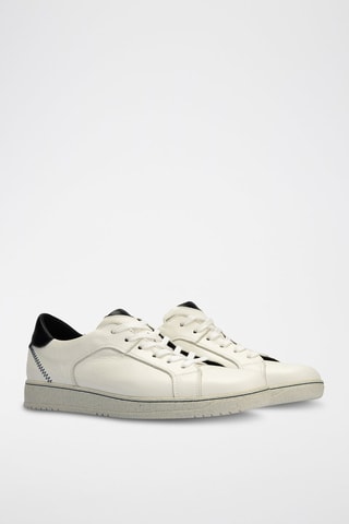 Sneakers in pelle nappa - Bianco