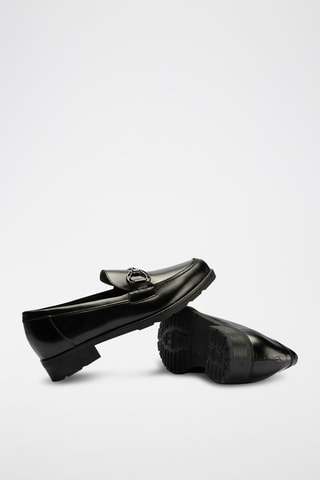 Mocassini in pelle nappa - Nero