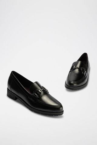 Mocassini in pelle nappa - Nero