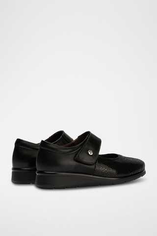 Scarpe baby in pelle nappa - Nero