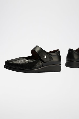 Scarpe baby in pelle nappa - Nero