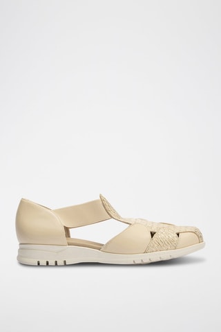 Sandali in pelle - Bianco