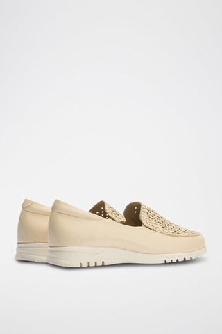 Mocassini in pelle nappa - Bianco