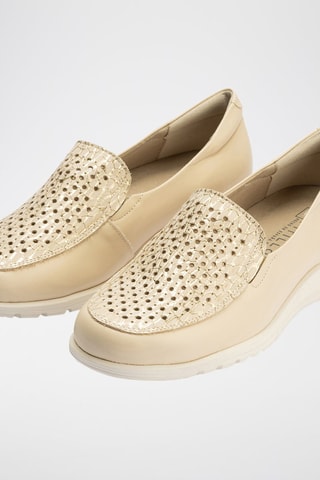 Mocassini in pelle nappa - Bianco