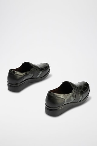 Slip-on in pelle - Nero