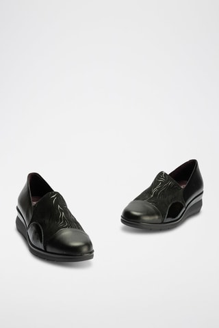 Mocassini in pelle nappa - Nero