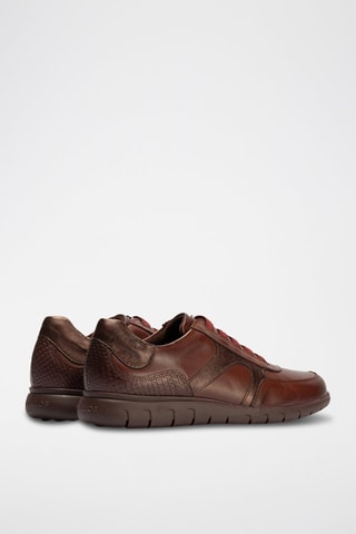 Sneakers in pelle nappa - Rosso