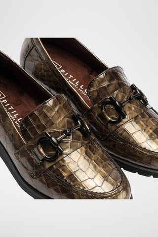 Mocassini in pelle - Marrone