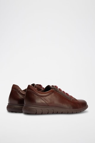 Nappaleren Sneakers - Rood