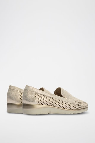 Mocassini in pelle - Dorato