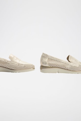 Mocassini in pelle - Dorato