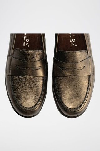 Mocassini in pelle - Dorato