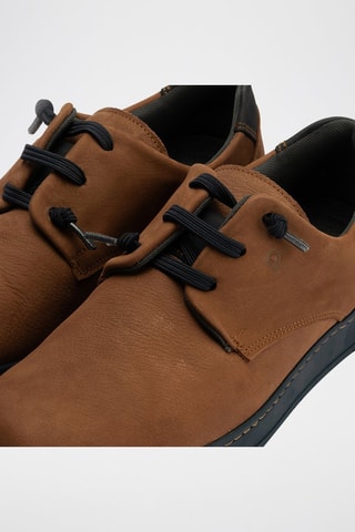 Sneakers in pelle scamosciata - Marrone