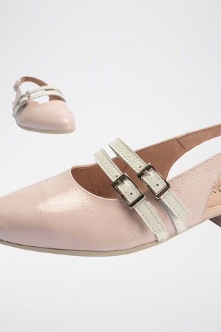 Scarpe baby in pelle verniciata - Beige