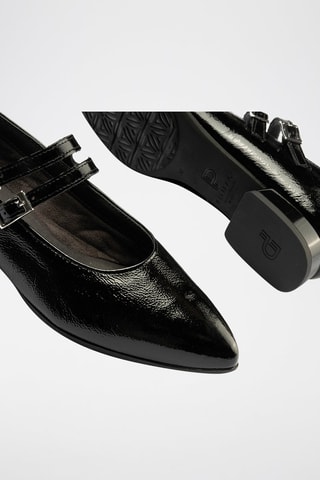 Scarpe baby in pelle verniciata - Nero