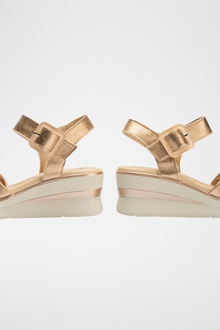 Sandali in pelle - Beige
