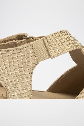 Sandali in pelle - Dorato