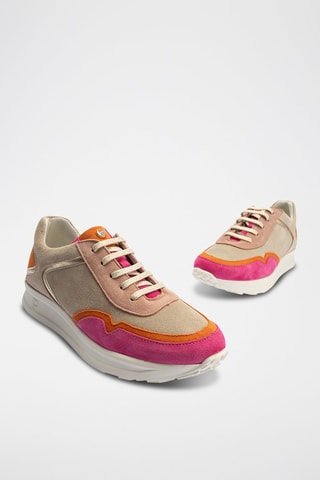 Sneakers in pelle - Rosa