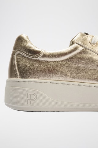 Sneakers in pelle - Dorato