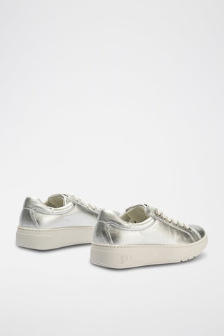 Sneakers in pelle - Argentato