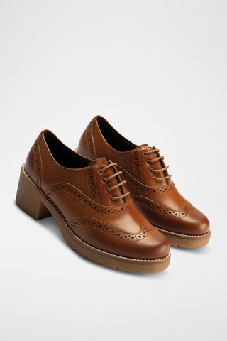 Francesine in pelle nappa - Marrone