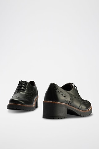 Francesine in pelle nappa - Nero