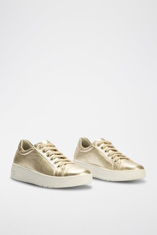 Sneakers in pelle - Dorato