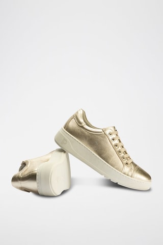 Sneakers in pelle - Dorato