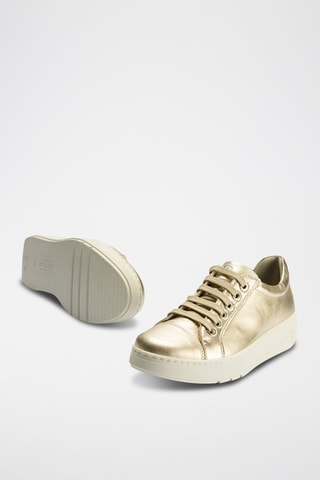 Sneakers in pelle - Dorato