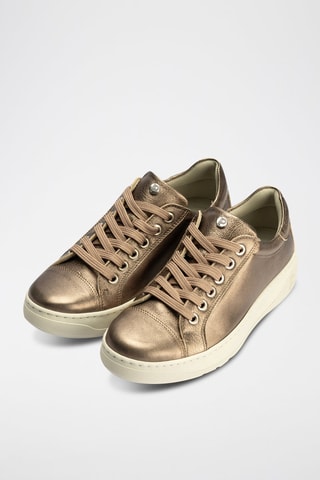 Sneakers in pelle - Dorato